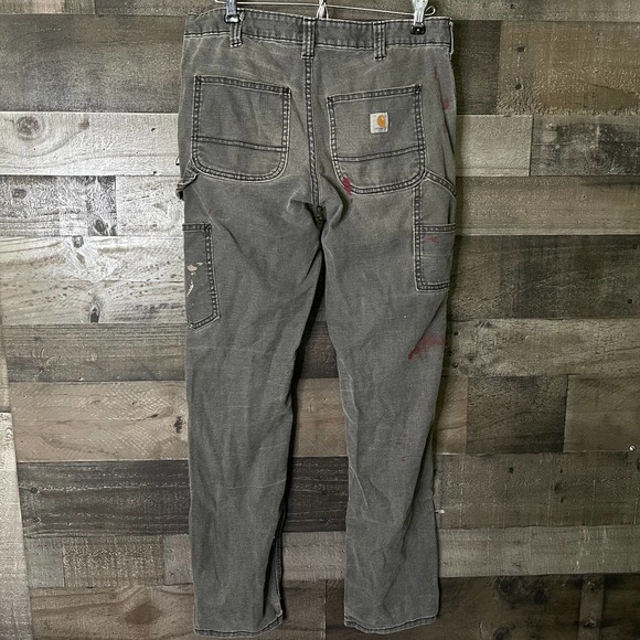 SOLD Carhartt Slim Fit Double Front Pants 4 - Picture 4 of 6